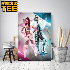AEW Dynamite Riho vs Jamie Hayter Classic Decoration Poster Canvas