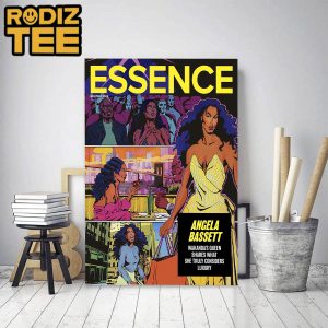 Angela Bassett Wakanda Queen Forever On Brand New Essence Cover Classic Decoration Poster Canvas