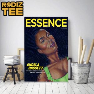 Angela Bassett Wakanda Queen On Brand New Essence Cover Classic Decoration Poster Canvas