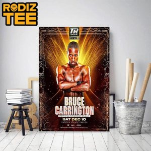 Bruce Carrington Brownsville Featherweight Standout Classic Decoration Poster Canvas