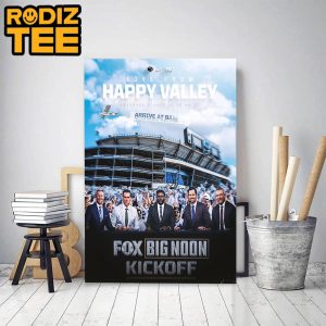 Fox Big Noon Kickoff Live From Happy Valley Classic Decoration Poster Canvas