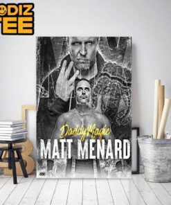 Jon Moxley Vs Daddy Magic For AEW World Title Eliminator Match Classic Decoration Poster Canvas