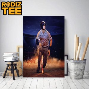 King Tuck Houston Astros Kyle Tucker In 2022 MLB World Series Classic Decoration Poster Canvas