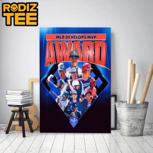 MLB Develops MVP Award Presented By Chevrolet Classic Decoration Poster Canvas