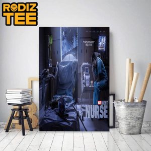 Marvel Night Nurse Only On Disney Play Sometimes Heroes Need Saving Classic Decoration Poster Canvas