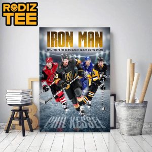Phil Kessel Of Vegas Golden Knights The NHL Iron Man Classic Decoration Poster Canvas