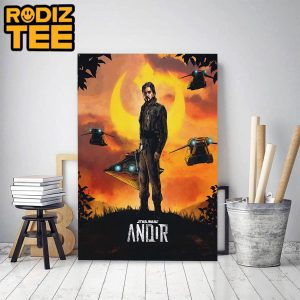 Star Wars Andor The Rebellion Fan Art Poster Movie Classic Decoration Poster Canvas