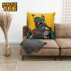 Star Wars Colorful Sketching Stormstrooper In White Background Decorative Pillow