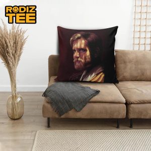 Star Wars Obi-Wan Painting Art Work Decorative Pillow