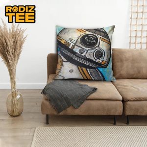 Star Wars RB-8 Drawing Artwork Throw Pillow Case