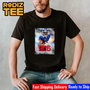 The New York Giants Saquon Barkley 906 Scrimmage Yard Best T-Shirt