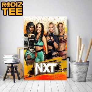 WWE NXT Womens Tag Titles Classic Decoration Poster Canvas