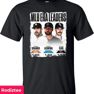 2022 MLB ERA Leaders Dylan Cease Baseball Player Fan Gifts T-Shirt