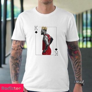 LeBron James The King Of Spade Los Angeles Lakers Premium T-Shirt