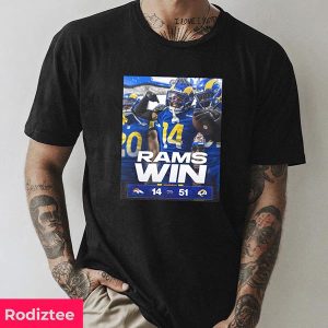 Los Angeles Rams How The Rams Stole Christmas Rams Win Fan Gifts T-Shirt