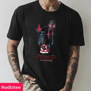 Miles Morales x Air Jordan 1 High Spider-man Across The Spider-verse Fan Gifts T-Shirt