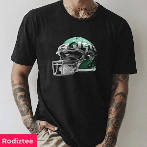 NFL Concepts Helmets New York Jets Fan Gifts T-Shirt