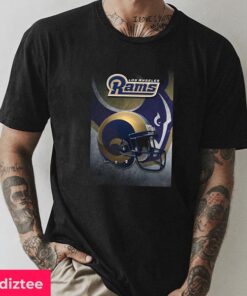 NFL Los Angeles Rams Helmet 16 Poster Fan Gifts T-Shirt