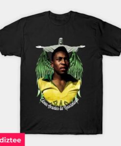 Pele – Edson Arantes do Nascimento – Brazil – The King – True GOAT – The Legend Fan Gifts T-Shirt