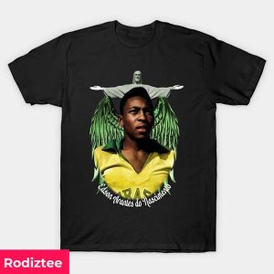 Pele – Edson Arantes do Nascimento – Brazil – The King – True GOAT – The Legend Fan Gifts T-Shirt