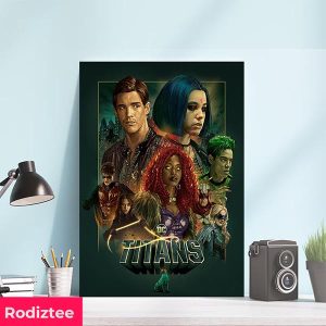 Teen Titans DC Comics Movie Home Decorations Canvas-Poster