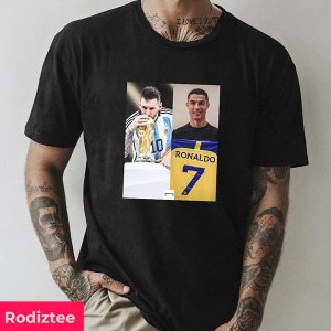 December Was Eventful For The GOATs Cristiano Ronaldo x Lionel Messi Fan Gifts T-Shirt