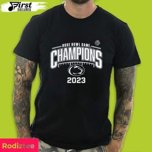 Fanatics Branded Nittany Lions 2023 Penn State Rose Bowl Champions Premium T-Shirt