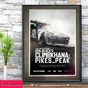 Hoonigan Racing Division Legend Ken Block Canvas-Poster