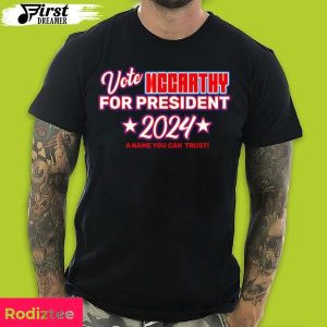 Vote McCarthy For President 2024 Of USA Premium T-Shirt