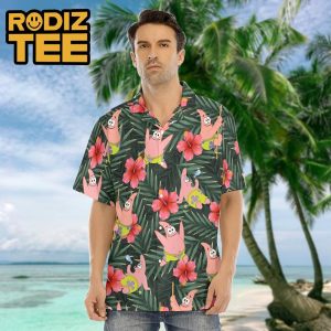 SpongeBob Patrick Star Tropical Aloha Shirt Hawaiian Shirt