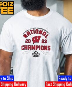 Wisconsin Badgers 2023 NCAA Womens Ice Hockey National Champions Classic T-Shirt